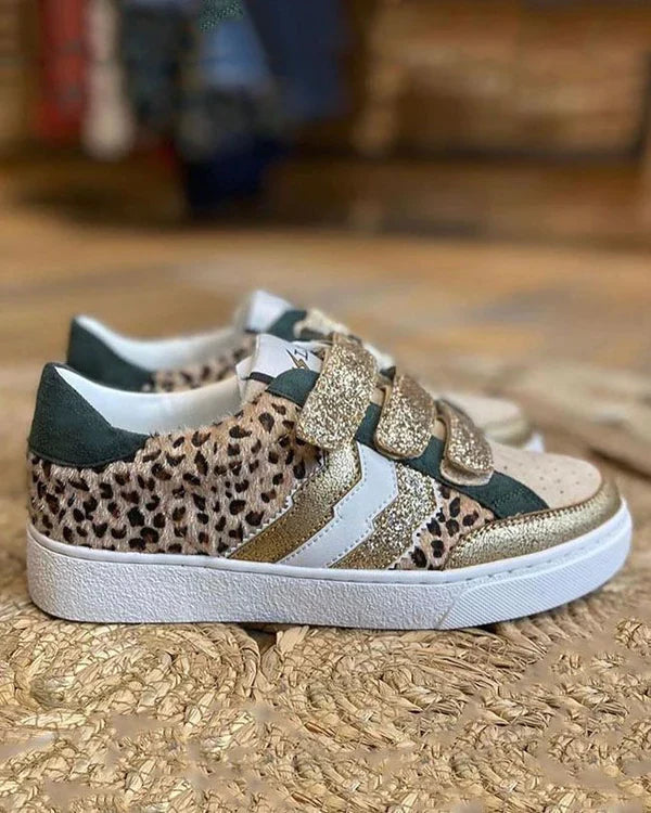 Baskets Dorées CL11 - Éclat et Style pour Femme