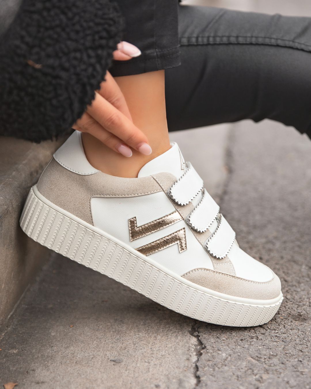 Basket Femme Bottines Scratch Femme Sneakers Scratch Femme